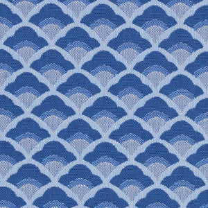 Wilhelm Blue 77180 by Schumacher Designer Fabric