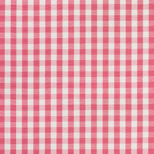 Elton Cotton Check Magenta 77310 by Schumacher Designer Fabric