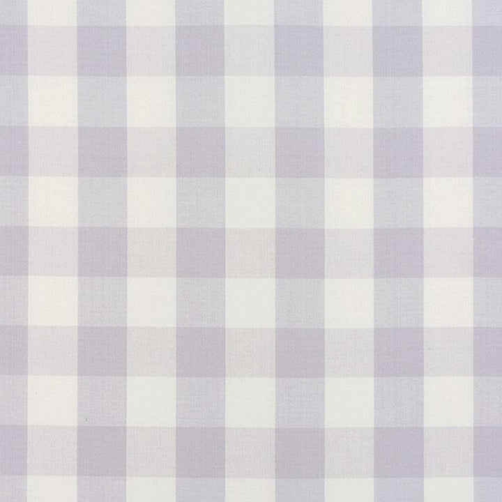Camden Cotton Check Lilac 63046 by Schumacher Designer Fabric Revisit Of Popular Patterns 3.0" - Swanky Fabrics -