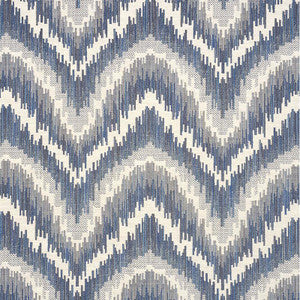 Von Armin Blue 77192 by Schumacher Designer Fabric