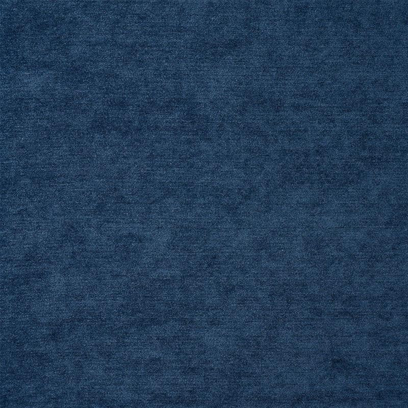 Ryder Performance Chenille Indigo 77166 by Schumacher Designer Fabric Perfect Basics: Chenille - Swanky Fabrics -
