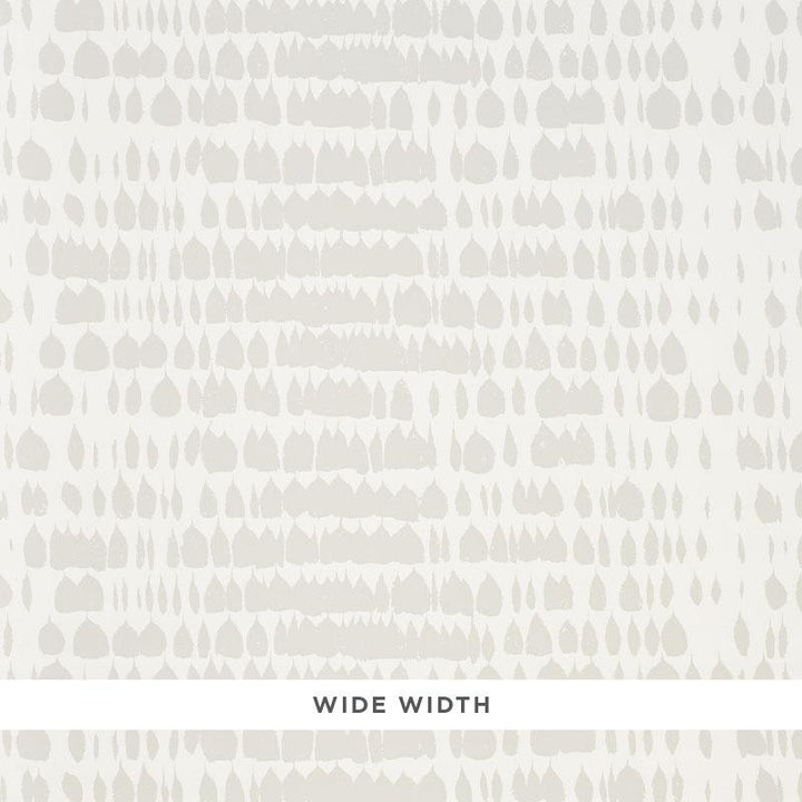 Queen Of Spain Dove 5005883 by Schumacher Designer Wallpaper Revisit Of Popular Patterns 48.0" - Swanky Fabrics -