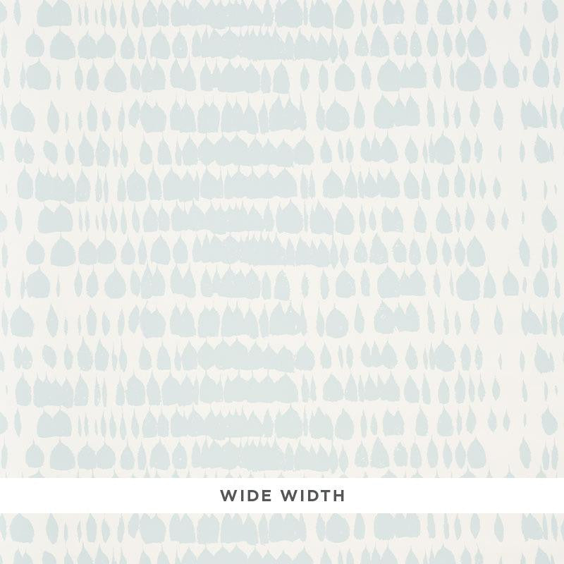 Queen Of Spain Sky 5005882 by Schumacher Designer Wallpaper Revisit Of Popular Patterns 48.0" - Swanky Fabrics -