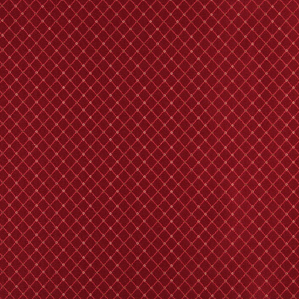 4328 Ruby Diamond by Charlotte Designer Fabric Uptown Jacquards V 55% Cotton, 45% Polyester Asia Exceeds 70,000 Wyzenbeek Rubs (Heavy Duty) Horizontal: 1" x Vertical: 1" 54 Inches - Swanky Fabrics -