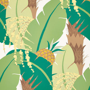 Ananas Palm 5009173 by Schumacher Designer Wallpaper