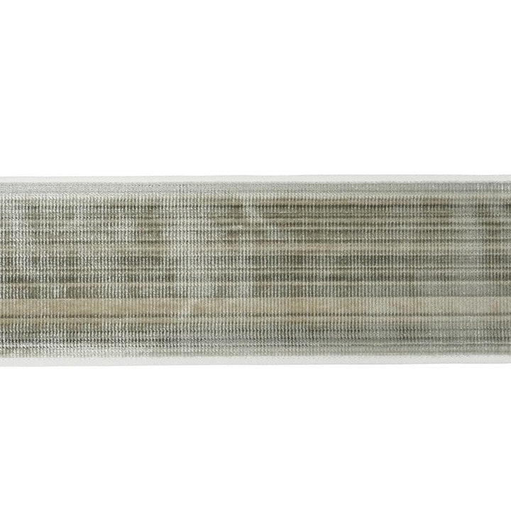 Gaspard Velvet Tape Wide Charcoal 74245 by Schumacher Designer Trim Statement Trims - Swanky Fabrics -