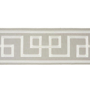 Octavius Tape Grey 66167 by Schumacher Designer Trim