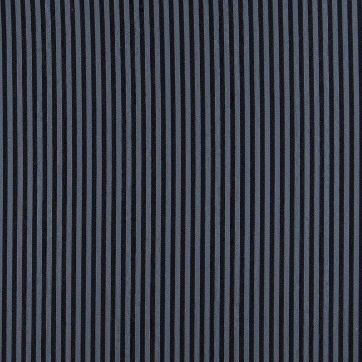 4373 Ocean Stripe by Charlotte Designer Fabric Uptown Jacquards V 55% Cotton, 45% Polyester Asia Exceeds 70,000 Wyzenbeek Rubs (Heavy Duty) Horizontal: .5" 54 Inches - Swanky Fabrics -