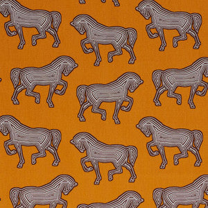 Faubourg Orange 178010 by Schumacher Designer Fabric