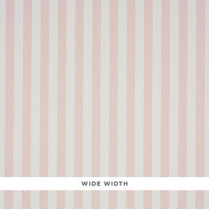 Linen Stripe Blush 5010250 by Schumacher Designer Wallpaper