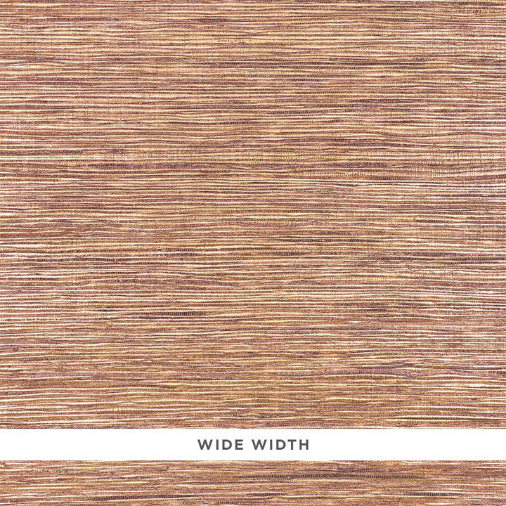 Metallized Flax Aubergine 5010283 by Schumacher Designer Wallpaper Down To Earth Textured Wallcovering - Swanky Fabrics -