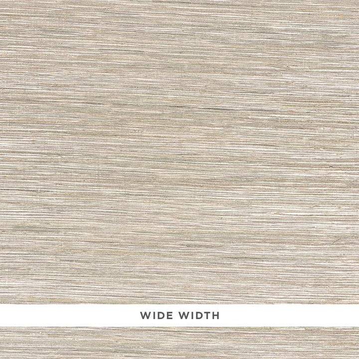 Metallized Flax Sage 5010281 by Schumacher Designer Wallpaper Down To Earth Textured Wallcovering - Swanky Fabrics -