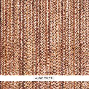 Braided Bacbac Shimmer Copper 5010210 by Schumacher Designer Wallpaper