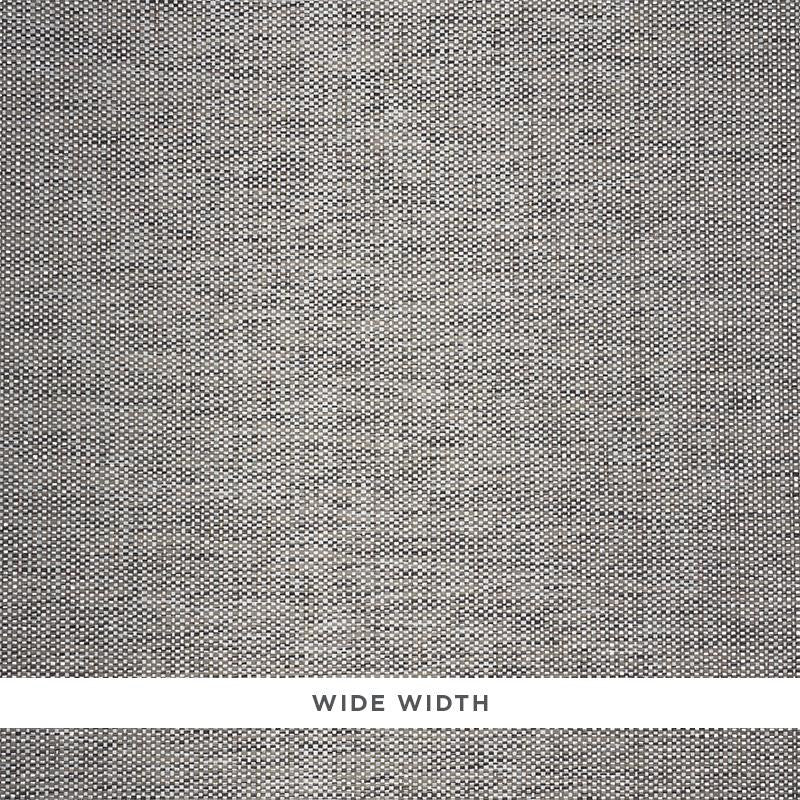 Metal Paperweave Charcoal 5010310 by Schumacher Designer Wallpaper Down To Earth Textured Wallcovering - Swanky Fabrics -