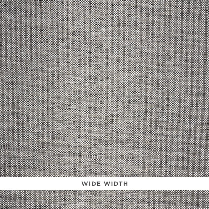 Metal Paperweave Charcoal 5010310 by Schumacher Designer Wallpaper Down To Earth Textured Wallcovering - Swanky Fabrics -