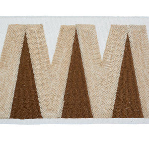 Prado Tape Natural 76060 by Schumacher Designer Trim