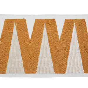 Prado Tape Saffron 76061 by Schumacher Designer Trim