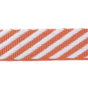 Twill Tape Orange 76103 by Schumacher Designer Trim