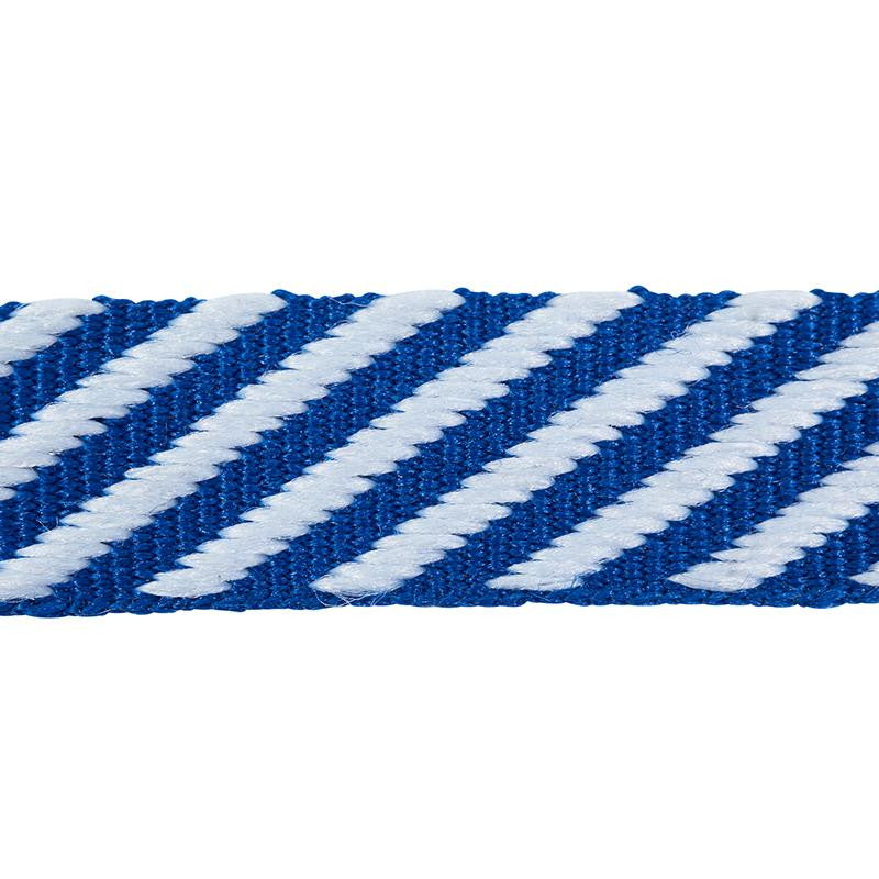 Twill Tape Navy 76105 by Schumacher Designer Trim Club Cavalier - Swanky Fabrics -