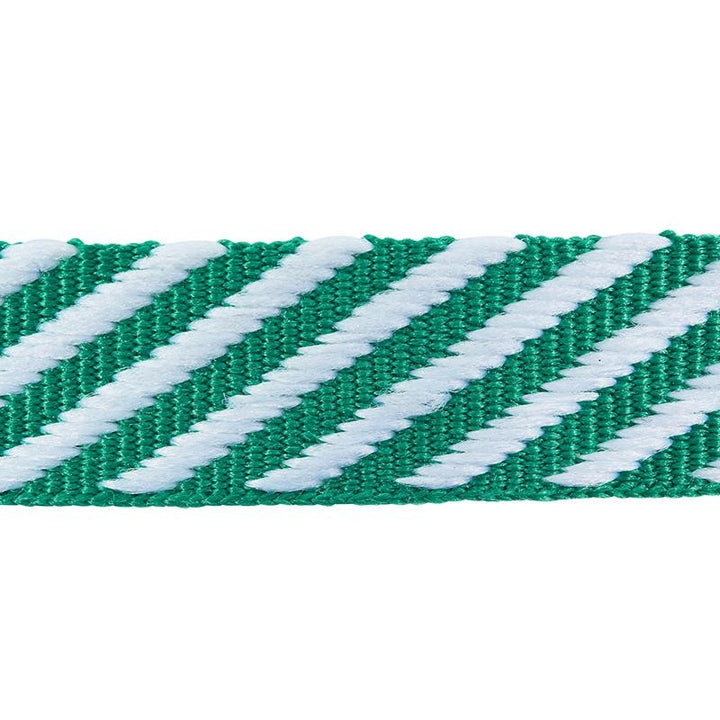 Twill Tape Emerald 76106 by Schumacher Designer Trim Club Cavalier - Swanky Fabrics -