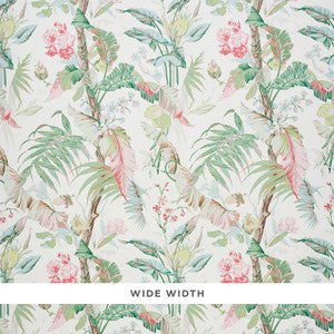 Tropique Blush 5010481 by Schumacher Designer Wallpaper