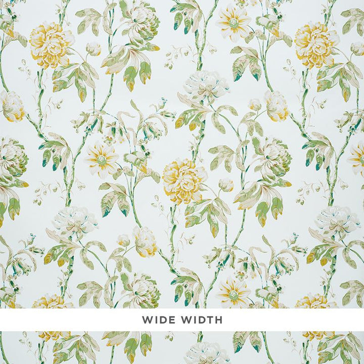 Daydream Citron 5011400 by Schumacher Designer Wallpaper Signature Schumacher 18.25" - Swanky Fabrics -