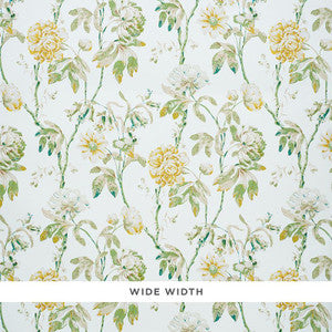 Daydream Citron 5011400 by Schumacher Designer Wallpaper