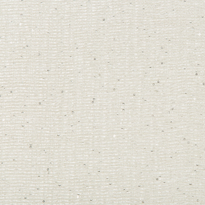 Tinseled Silver by Kravet Couture Designer Fabric SUE FIRESTONE MALIBU COTTON - 34%;POLYESTER - 30%;LINEN - 23%;RAYON - 13% United States - Horizontal: - and Vertical: - 54 - Swanky Fabrics -