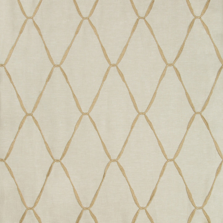 Looped Ribbons Linen by Kravet Couture Designer Fabric SUE FIRESTONE MALIBU LINEN - 100% Turkey Horizontal: 10.5 and Vertical: 6 98 - Swanky Fabrics -