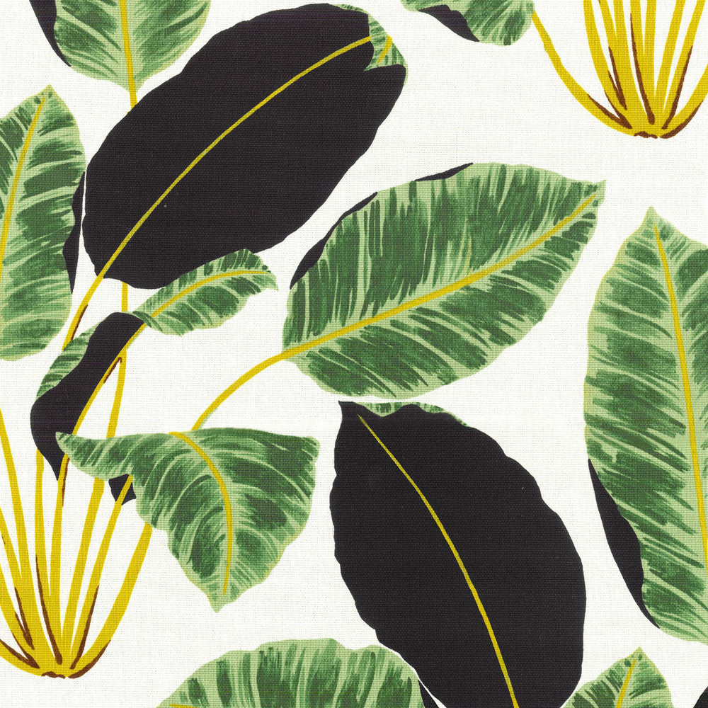 Hojas Cubanos Rainforest 450030 by Genevieve Gorder Designer Fabric - 100% Spun Polyester CHINA 12000 Horizontal: 13.5 and Vertical: 25.25 54 - Swanky Fabrics -