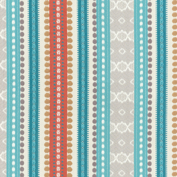 Ancient Stripe Adobo-Srd 450072 by Genevieve Gorder Designer Fabric - 100% Cotton CHINA 18000 Horizontal: 7.125 and Vertical: 1.75 57 - Swanky Fabrics -