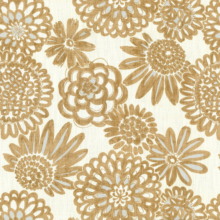 Flower Pops Resin Glow 450092 by Genevieve Gorder Designer Fabric - 100% COTTON USA 15000 Horizontal: 27 and Vertical: 25 54 - Swanky Fabrics -