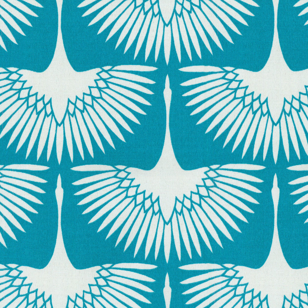 Od Flock Cerulean 450172 by Genevieve Gorder Designer Fabric Genevieve Gorder 100% Spun Polyester U.S.A. Abrasion Standard: General Use Horizontal: 4.5 and Vertical: 8.42 54" - Swanky Fabrics -