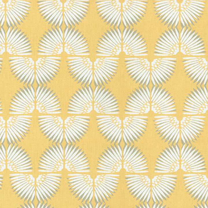 Urban Caterpillar Sunshine 450202 by Genevieve Gorder Designer Fabric PRINTWORKS 100% Cotton U.S.A. Wyzenbeek 51,000 Horizontal: 6.75" and Vertical: 9.00" 54" - Swanky Fabrics -