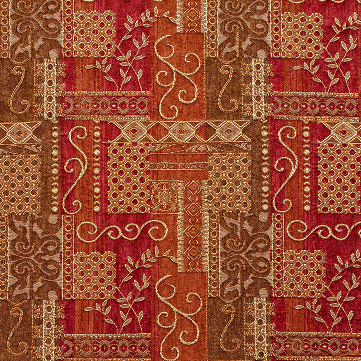 4540 Sangria by Charlotte Designer Fabric Ring Book Page #20 100% Woven Polyester Asia Exceeds 200,000 Wyzenbeek Rubs (Heavy Duty) </p><p>Repeat: Horizontal: 11" x Vertical: 14" 54 Inches - Swanky Fabrics -