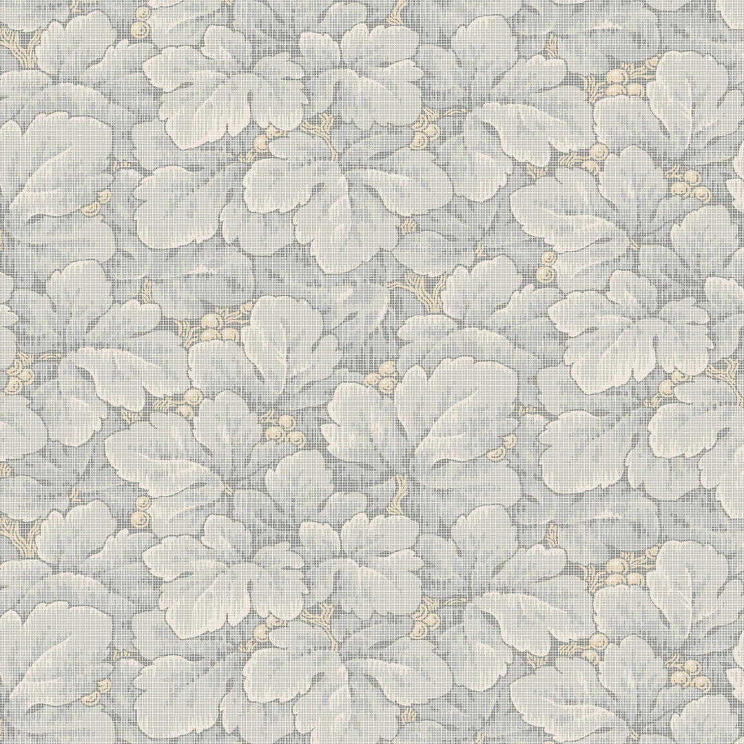 Waldemar Soft Blue 4546 by Schumacher Designer Wallcovering
