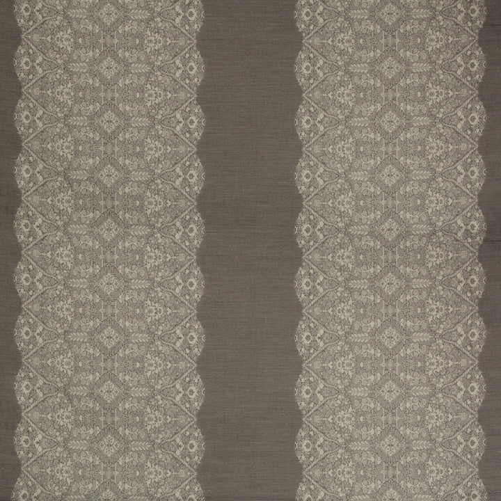 Garrick Paisley Sable by Kravet Couture Designer Fabric DAVID PHOENIX WELL-SUITED WOOL - 55%;LINEN - 45% India Horizontal: 27 and Vertical: 5.13 54 - Swanky Fabrics -