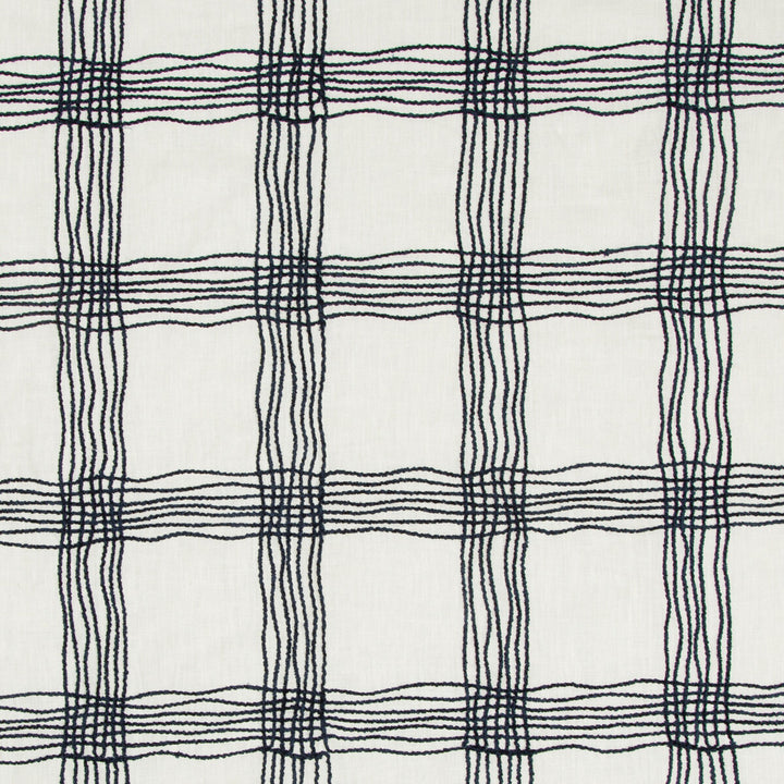 Louxor Chenille Sapphire by Kravet Design Designer Fabric KATE SPADE AMUSEMENTS LINEN - 79%;VISCOSE CHENILLE - 21% India Horizontal: 9.25 and Vertical: 15.25 50 - Swanky Fabrics -