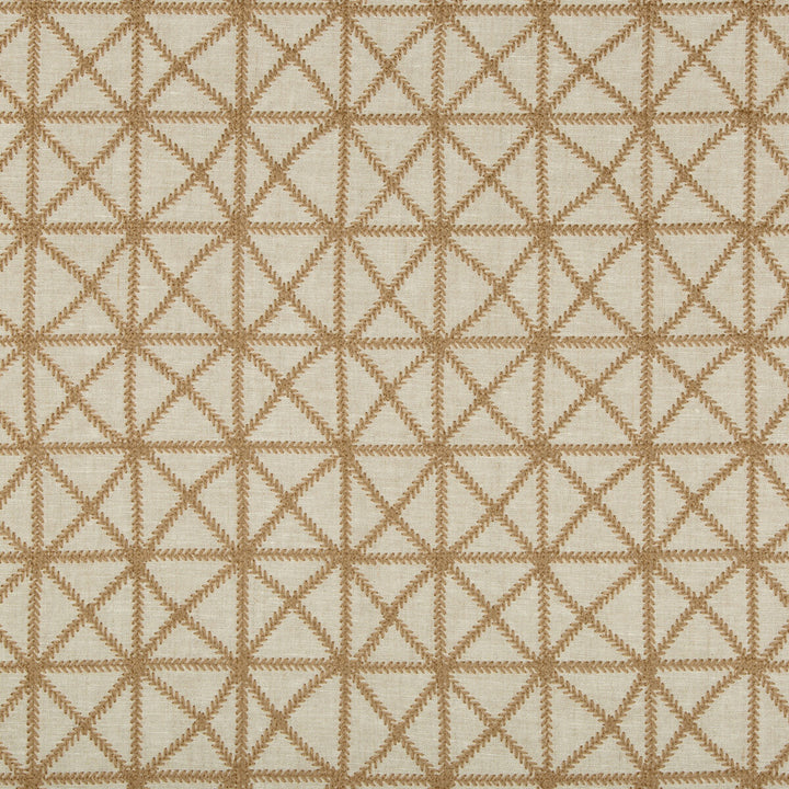 X-Grid Linen by Kravet Design Designer Fabric KATE SPADE AMUSEMENTS LINEN - 90%;SPUN POLYESTER - 10% India Horizontal: 8.5 and Vertical: 11.25 52 - Swanky Fabrics -