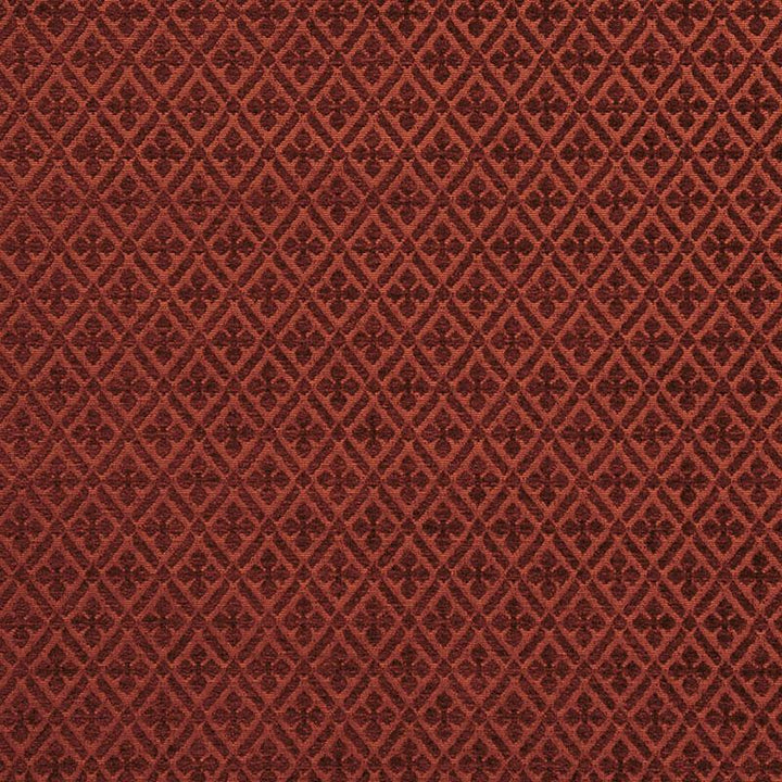 Whittington Chenille Poppy 43451 by Schumacher Designer Fabric Chroma 1.12" - Swanky Fabrics -