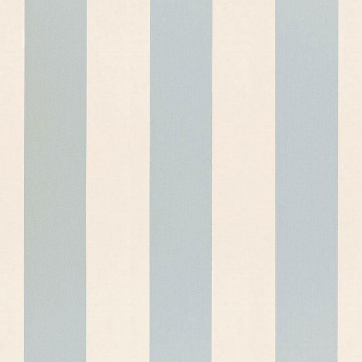 Beaufort Awning Stripe Ciel 66041 by Schumacher Designer Fabric Sea Island Stripe 8.75" - Swanky Fabrics -