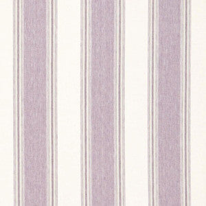 Savannah Linen Stripe Lavender 66083 by Schumacher Designer Fabric
