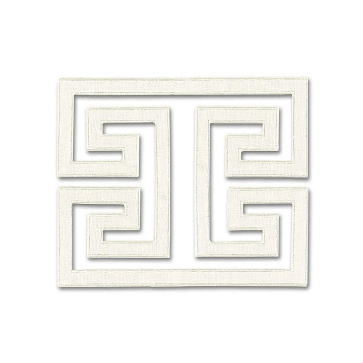 Madame Wu Appliqu Swan 66130 by Schumacher Designer Trim Mary Mcdonald 8.0" - Swanky Fabrics -