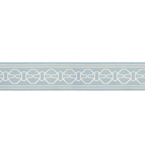 Malmaison Tape Sky 66158 by Schumacher Designer Trim