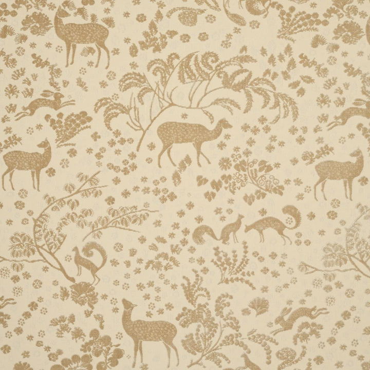 Arbor Forest Champagne 81311 by Schumacher Designer Fabric Velvet & Velvet Trims 26.75" - Swanky Fabrics -