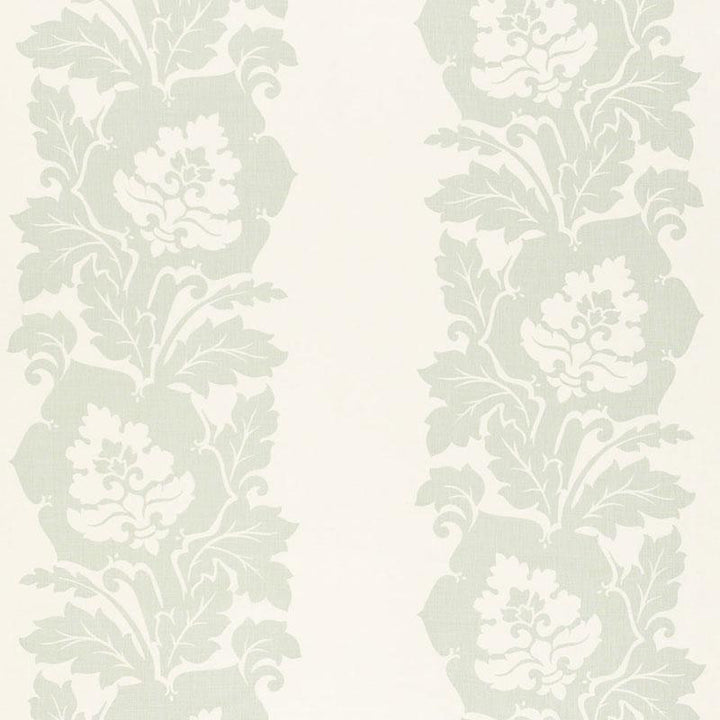 Margate Damask Print Sky 173852 by Schumacher Designer Fabric Classic Prints 54.0" - Swanky Fabrics -