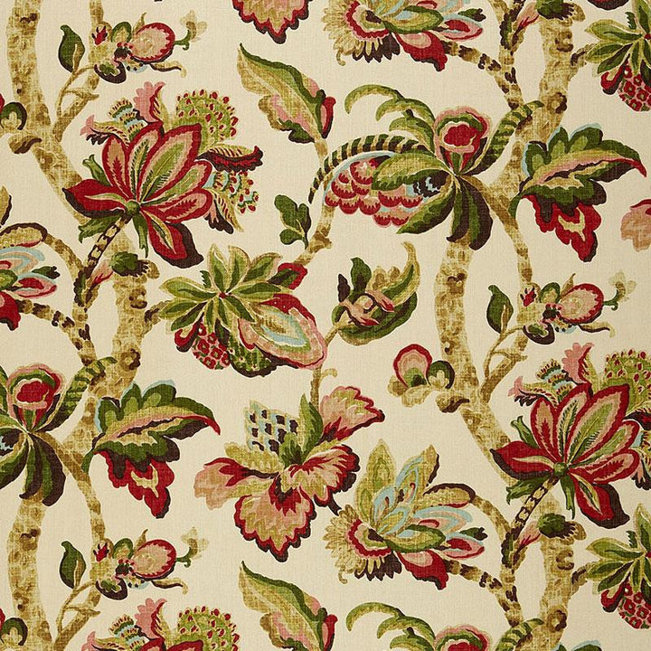 Kemscott Bloom 174440 by Schumacher Designer Fabric Classic Prints 26.0" - Swanky Fabrics -