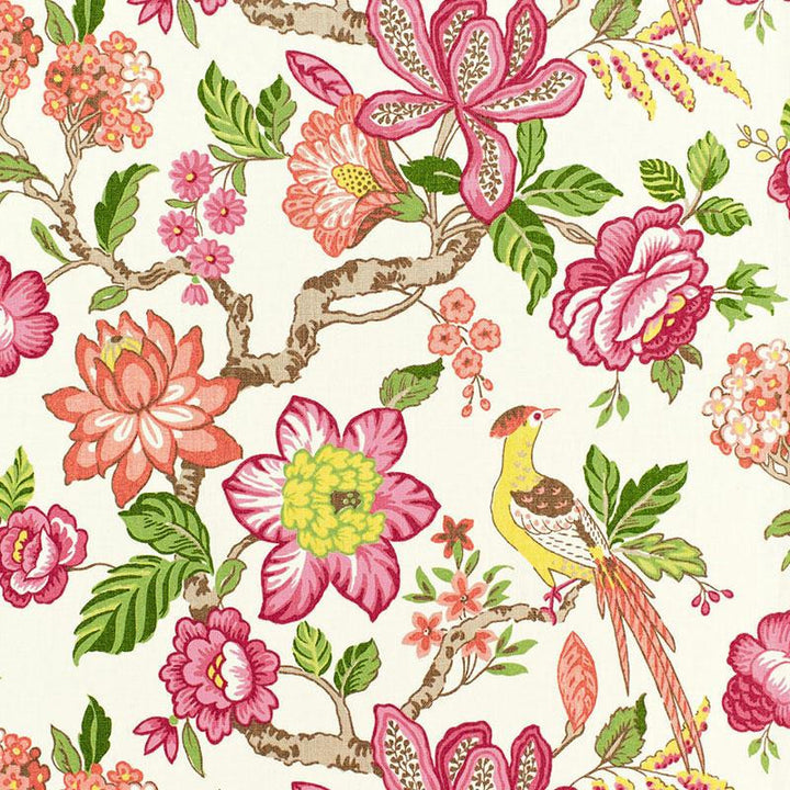 Huntington Gardens Multi 175562 by Schumacher Designer Fabric Timothy Corrigan 27.0" - Swanky Fabrics -