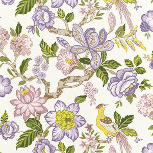Huntington Gardens Lavender 175563 by Schumacher Designer Fabric