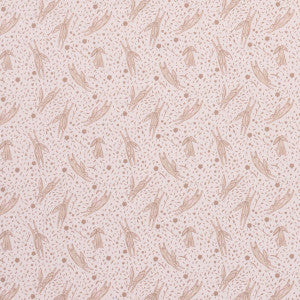 Rabbit High Performance Print Blush 180441 by Schumacher Designer Fabric